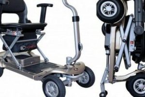Kymco K Lite Auto Fold mobility scooter