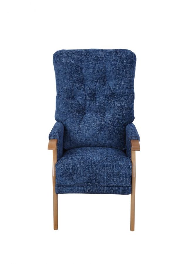 Cosi Avon Chair in Marine fabric
