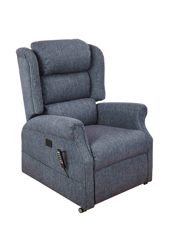 Cosi Iconic Riser recliner Thunderstorm fabric