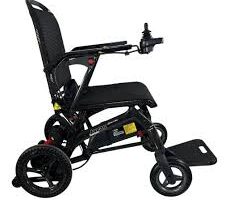 Pride Jazzy Carbon Injection Powerchair – Ultra‑Light Carbon Folding Electric Wheelchair for Travel & Everyday Mobility