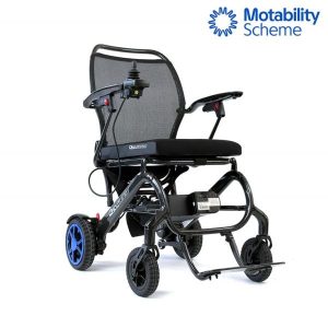 STERLING QUICKIE Q50 R Carbon Folding Power Wheelchair Ultra‑Light & Travel‑Ready