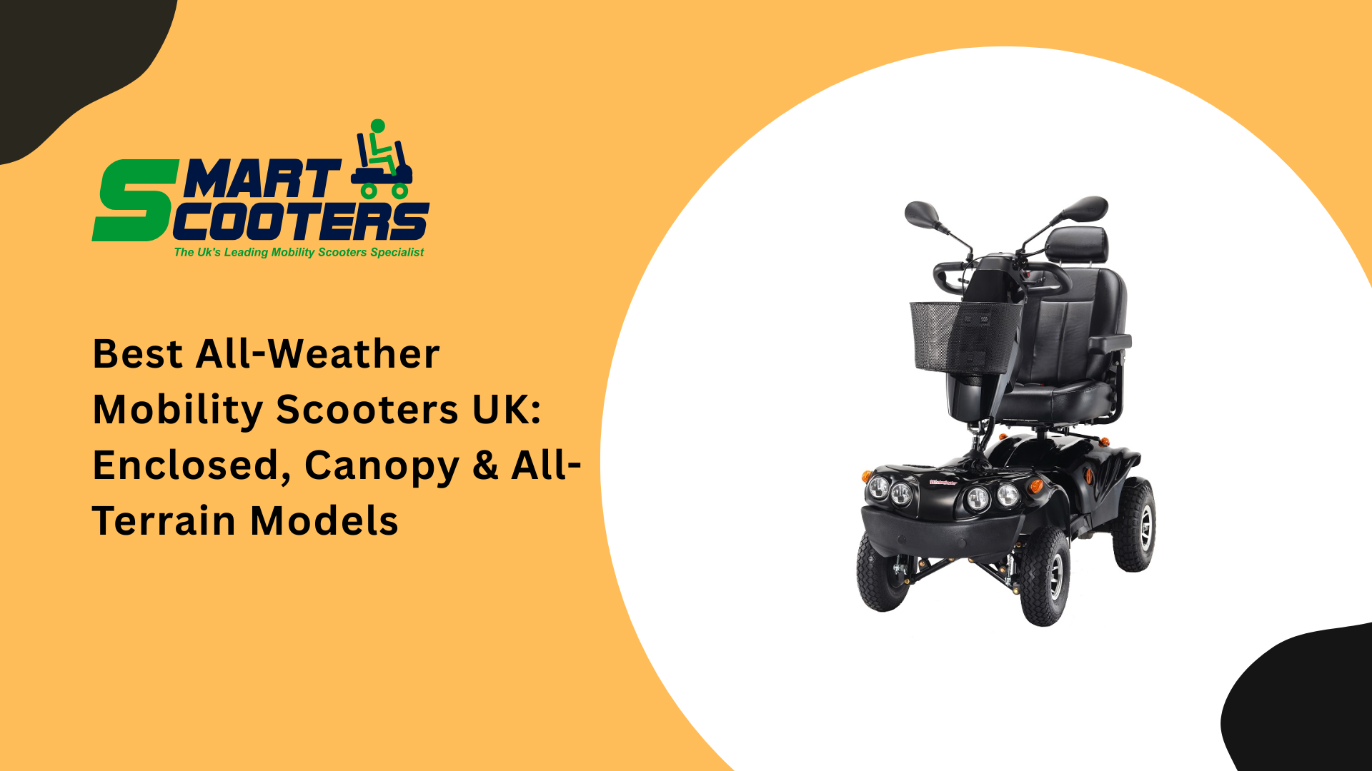 Best All-Weather Mobility Scooters UK: Enclosed, Canopy & All-Terrain Models