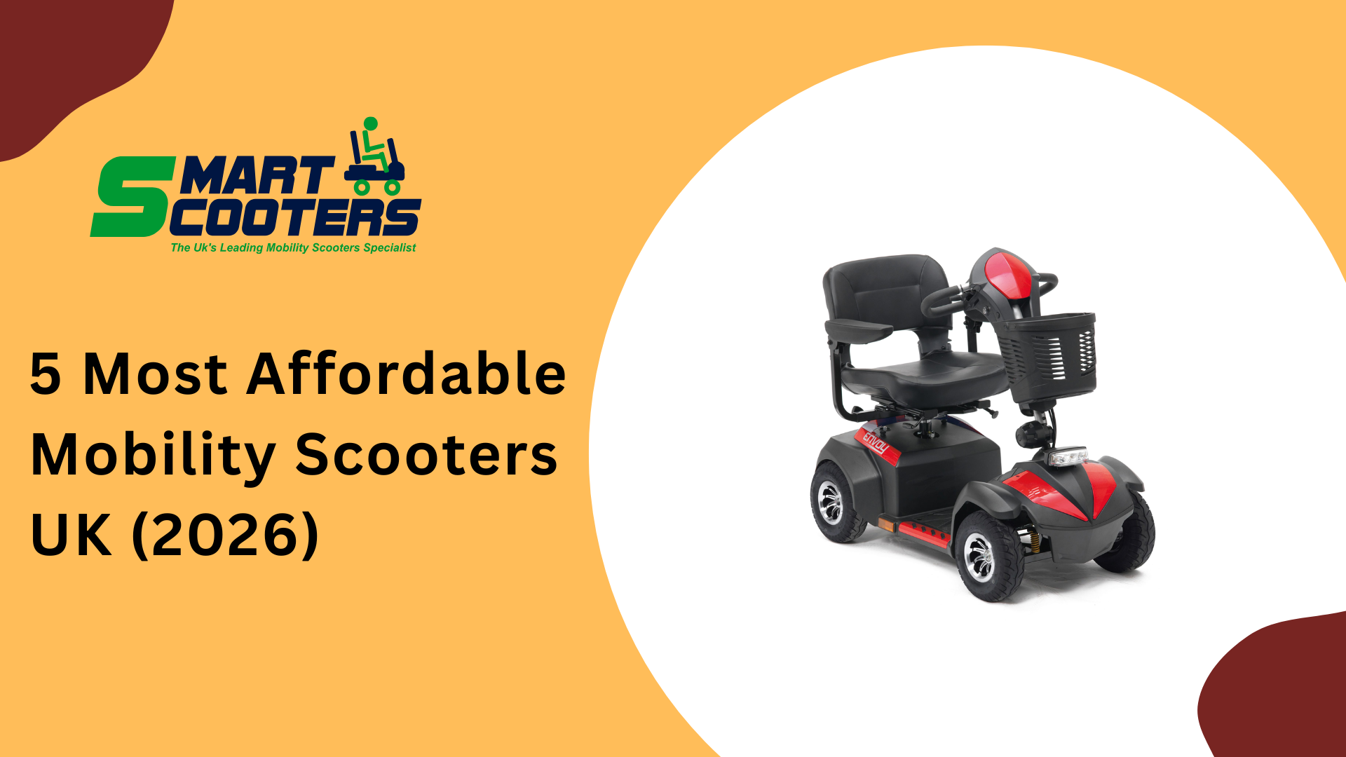 5 Most Affordable Mobility Scooters UK-Are Budget Scooters Actually Worth It in 2026?